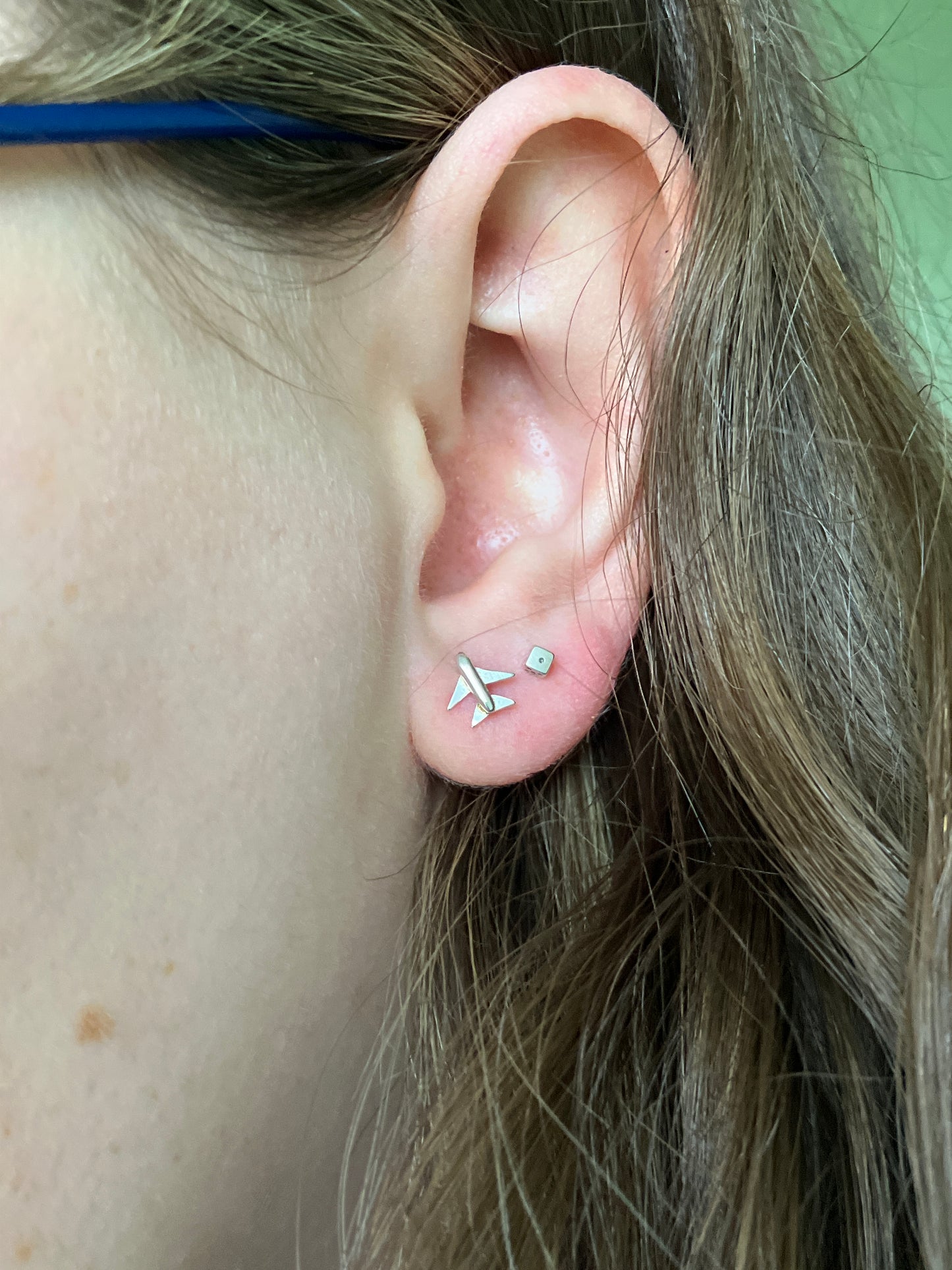 Misc/Hobbies Studs - Sterling Silver Stud Earrings