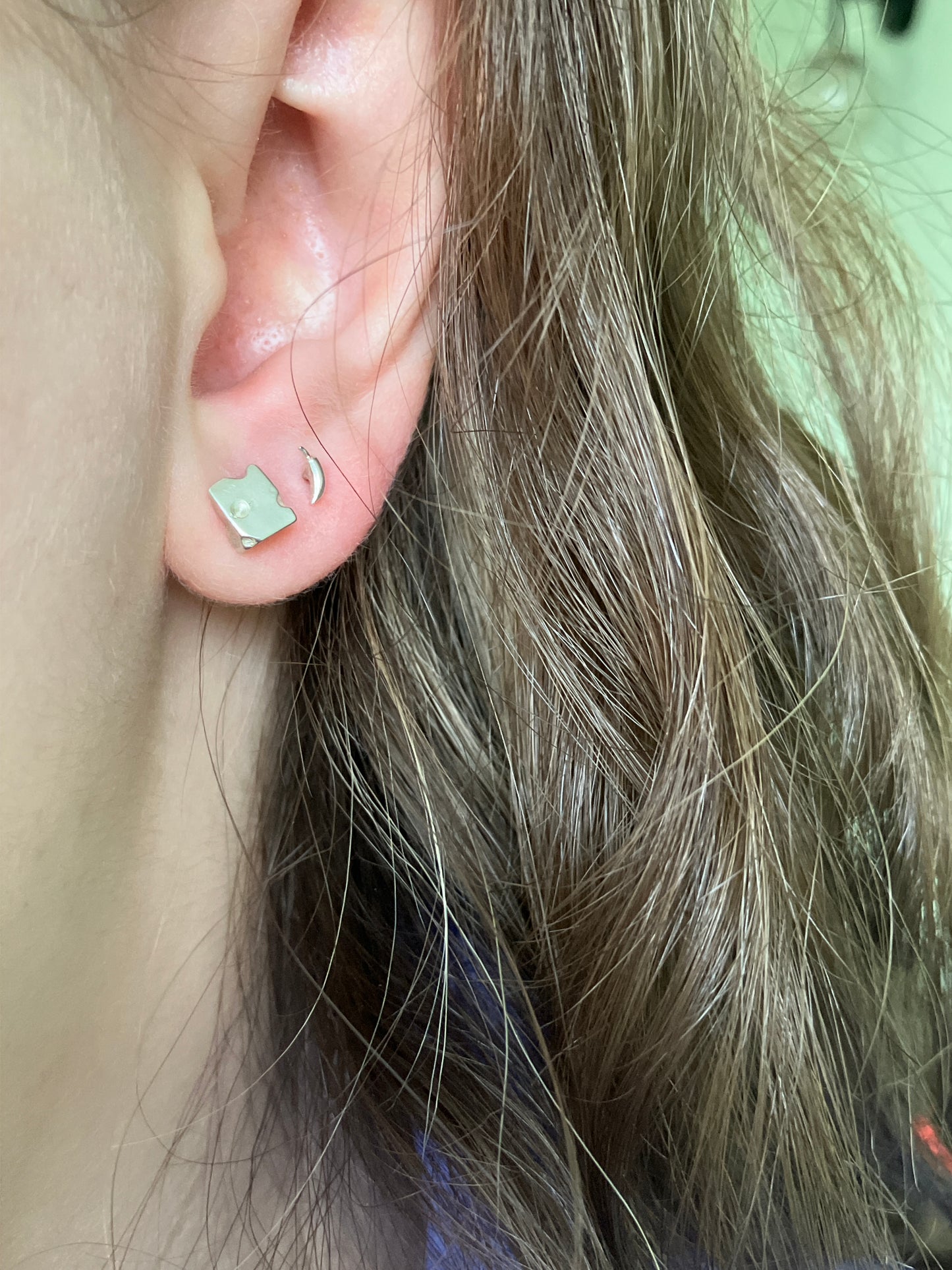 Food Studs - Sterling Silver Stud Earrings