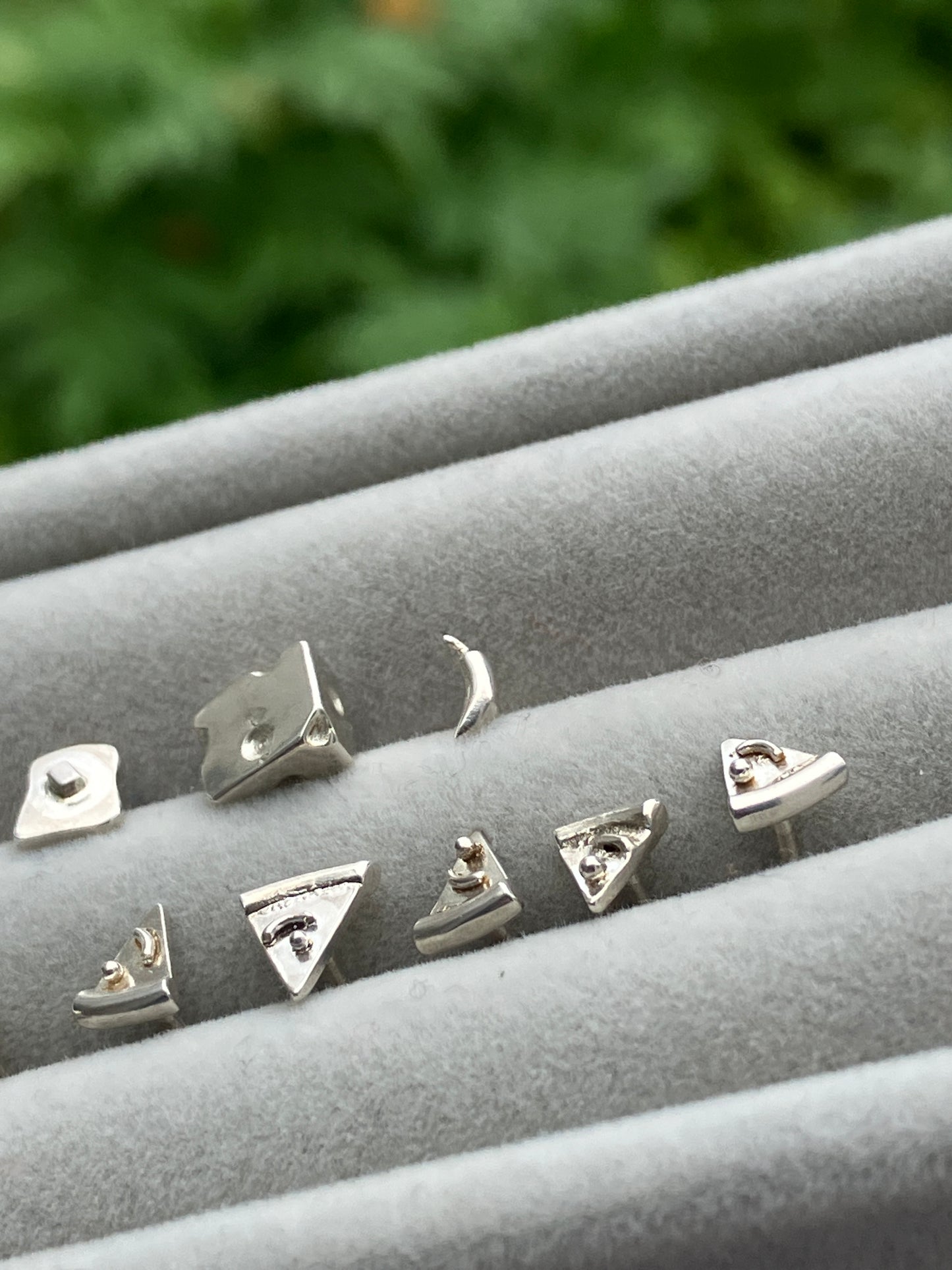 Food Studs - Sterling Silver Stud Earrings