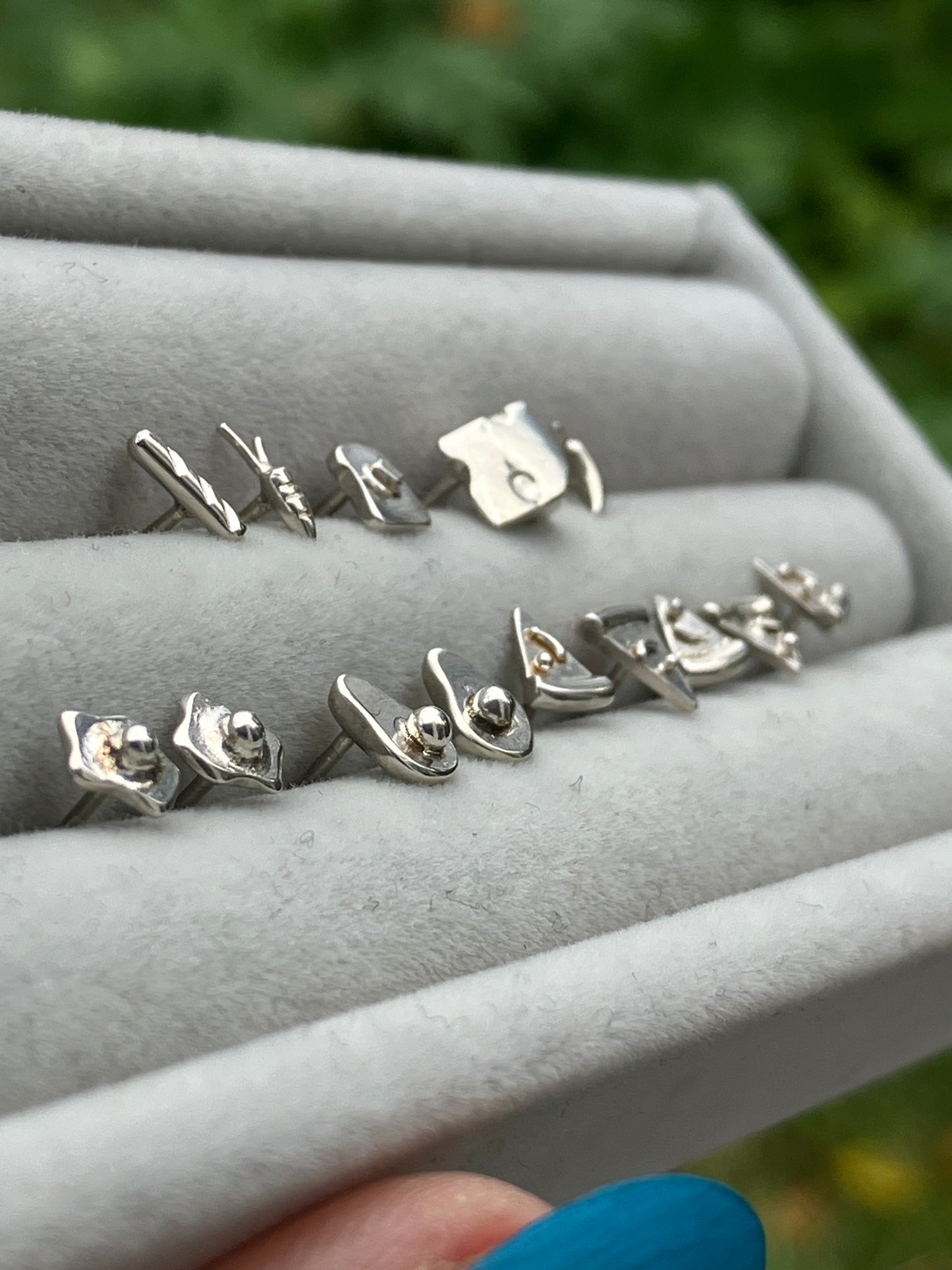 Food Studs - Sterling Silver Stud Earrings